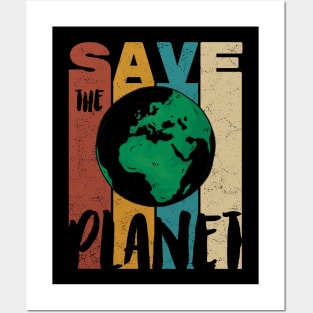 Save The Planet Posters and Art